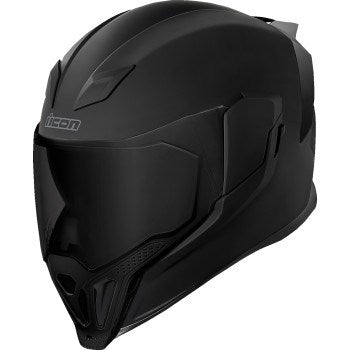 Icon Airflite Dark Helmet - Rubatone Black