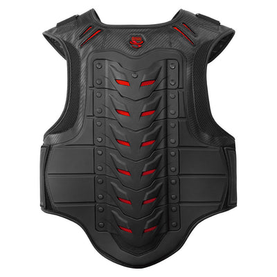 Icon Field Armour Stryker Vest - Black / Red