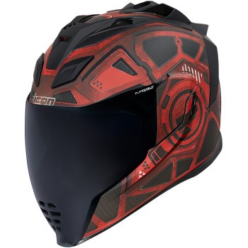 Icon Airflite Helmet - BlockChain Red